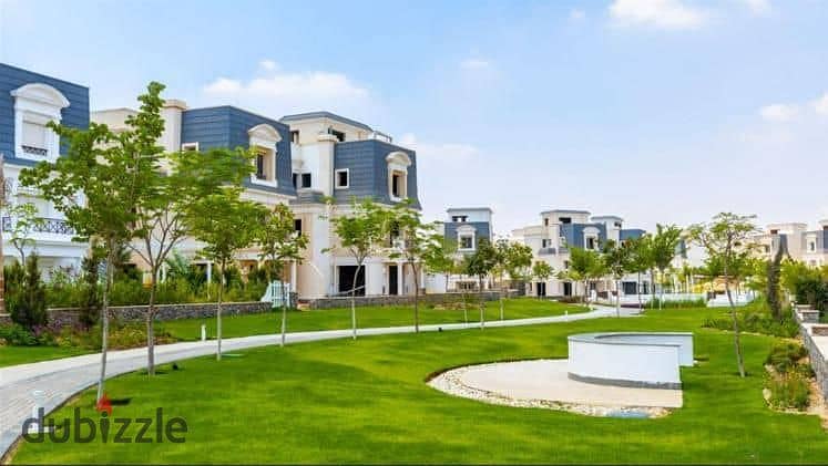 Villa for sale in Mountain View  Sheikh Zayed  behind Mall of Arabia  directly overlooking the Lagoon  at the opening price of the Kingsway project 6