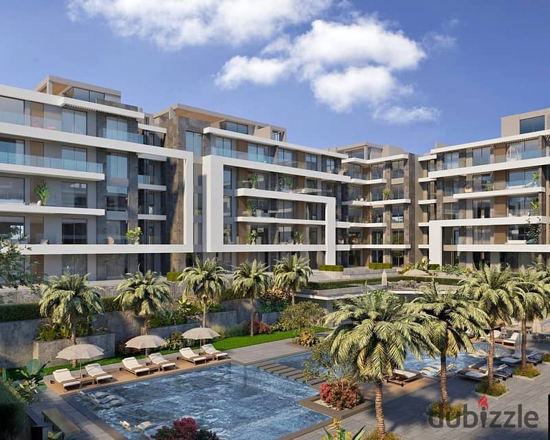 Apartment for sale 164m 3BR fully finished in La Vista El-Patio El-Shorouk Sola Compound 6