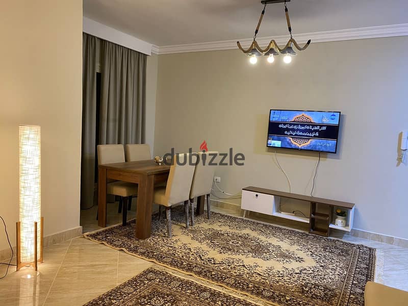 Furnished apartment for rent in Dar Misr Al-Qronfol in the First Settlement 3