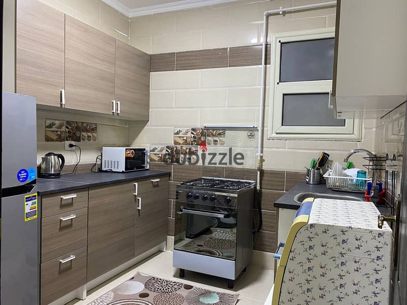 Furnished apartment for rent in Dar Misr Al-Qronfol in the First Settlement 10