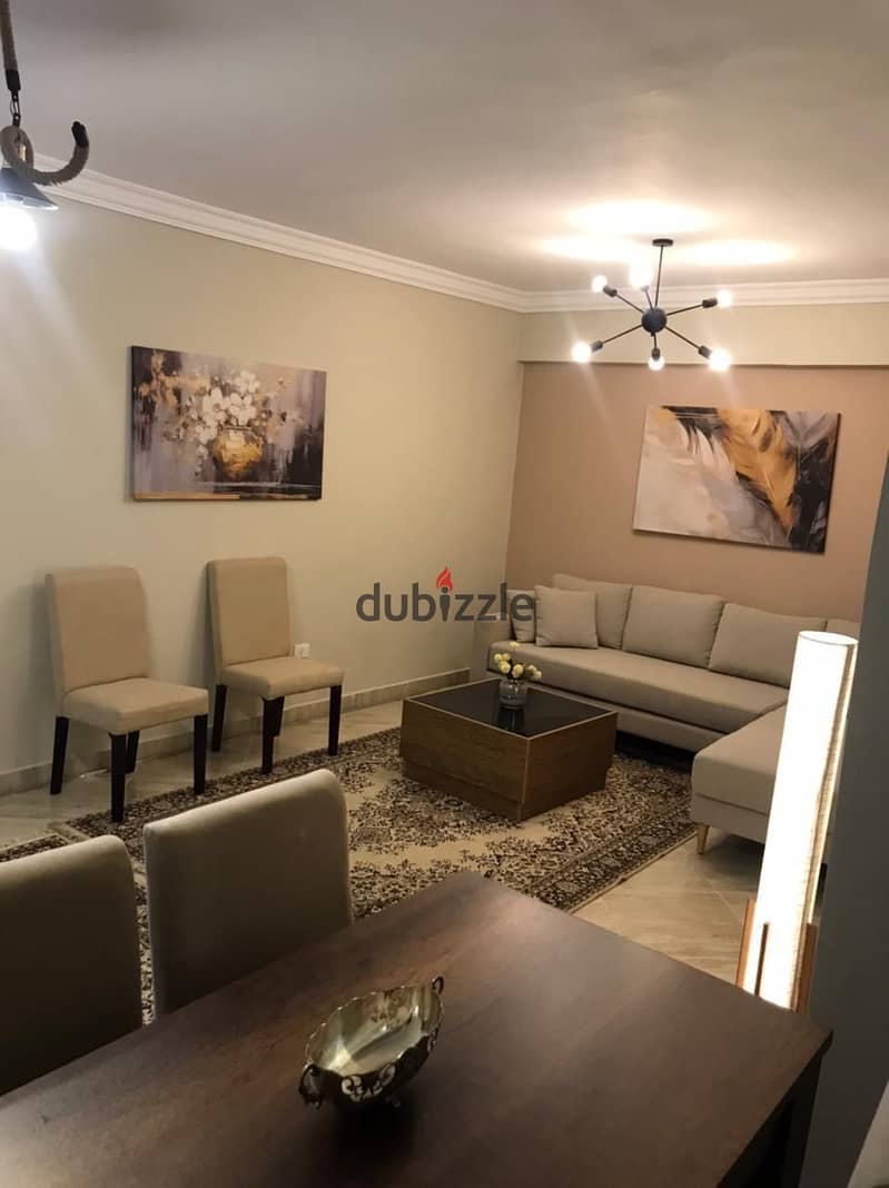 Furnished apartment for rent in Dar Misr Al-Qronfol in the First Settlement 18