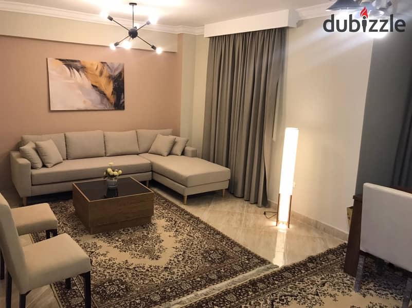 Furnished apartment for rent in Dar Misr Al-Qronfol in the First Settlement 19