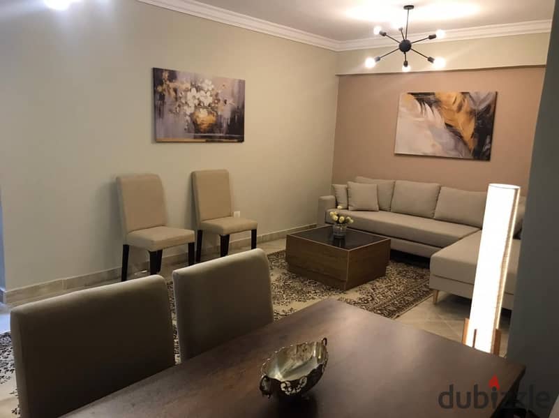 Furnished apartment for rent in Dar Misr Al-Qronfol in the First Settlement 22