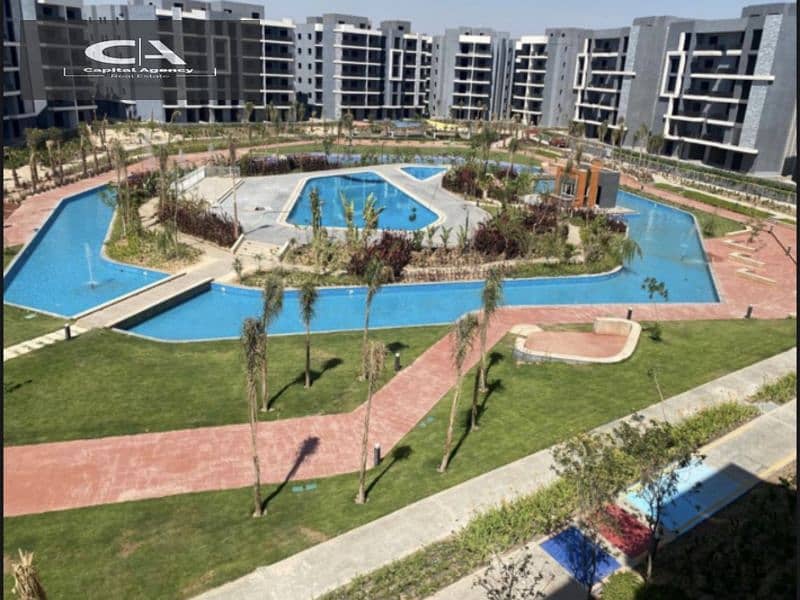 Own an apartment with 10% down payment and ready to move in the heart of October in Sun Capital Compound, with a distinctive view on the landscape 16