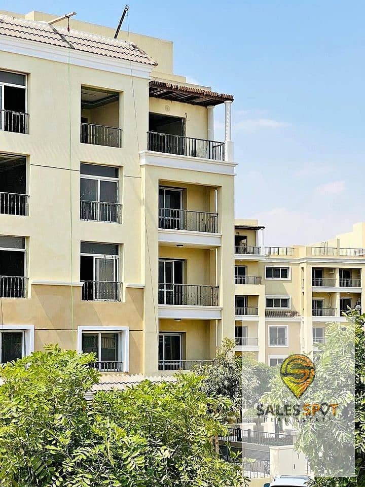 apartment with garden in sarai compound 4