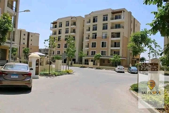 apartment with garden in sarai compound 9