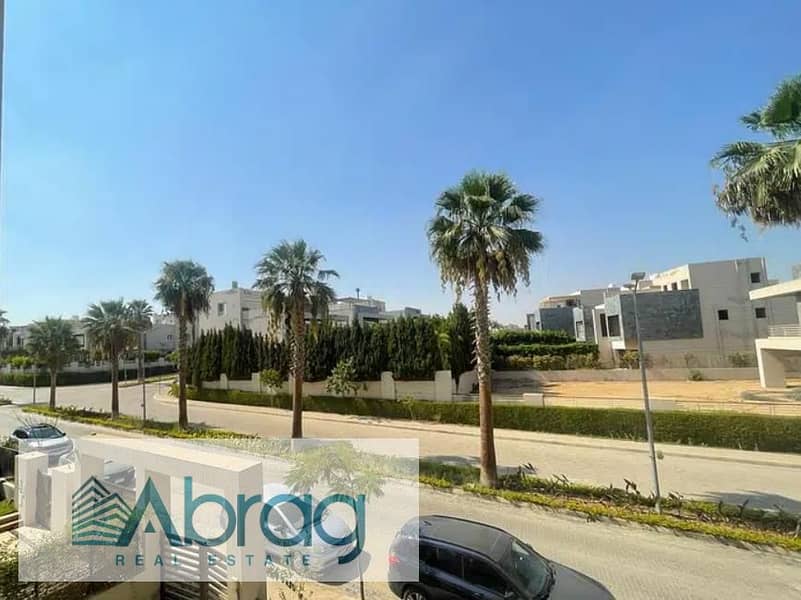 For sale, a twin house villa with a distinctive view, immediate delivery, Al Karma 4 Compound, Sheikh Zayed 6