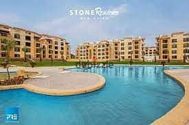 Apartment for sale, fully furnished, inside the Stone Residence compound, immediate receipt in advance and installments, with an area of ​​220 meters, 4