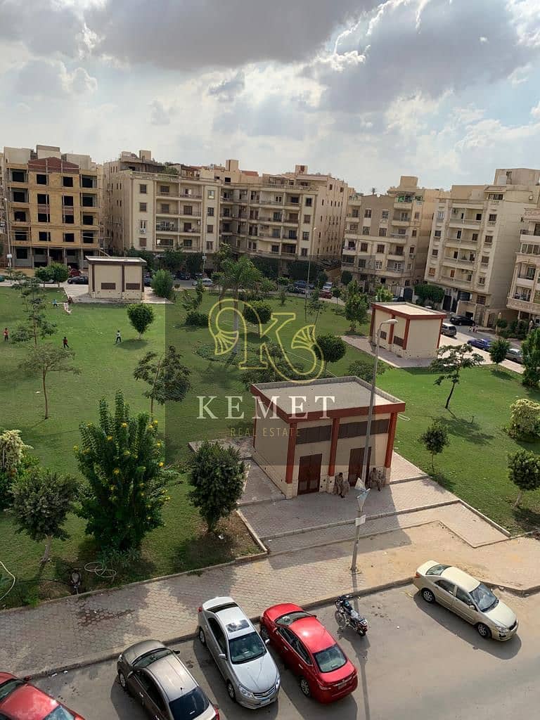 Apartment for sale, 190 meters, ultra finished, super luxury, view garden, in Al Narges Buildings 1