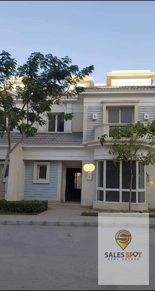 اقل سعر بالسوق فيلا garden villa احسن لوكيشن وفيو فى كمبوند كينجز واى Kingsway مشروع ماونتن فيو باكتوبر بالتوسعات الشماليه 1