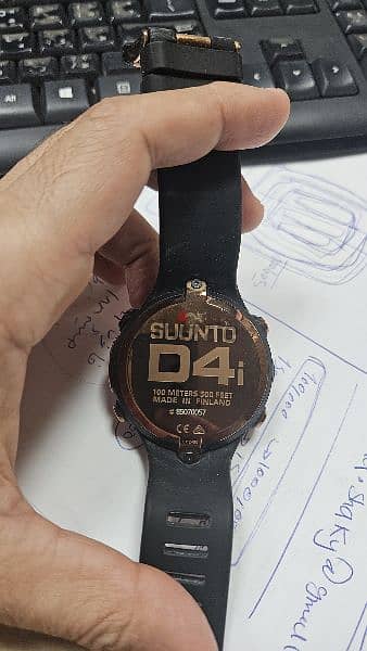 حاسوب غوص - ساعه  كمبيوتر غطس-SUUNTO D4I NOVO COPPER 2