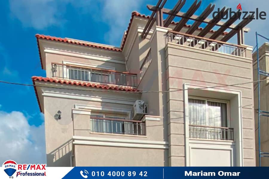 Own a Standalone Villa in the best location inside a compound in the heart of Smouha 3