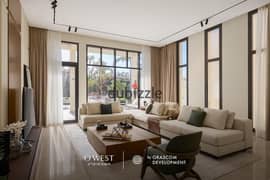 Apartment for immediate delivery, fully finished, for sale in Orascom October, with a 15% down payment and installments over 9 years - O West October