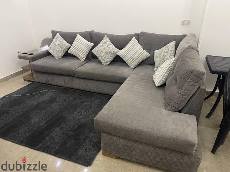 Furnished apartment for rent at an attractive price in Banafseg Buildings in the First Settlement 3