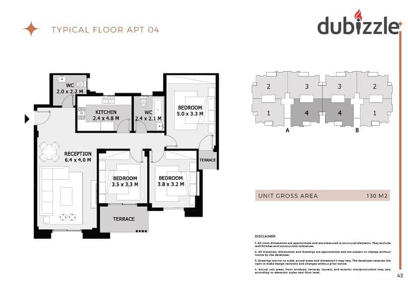 Fully Finished Apartment. Near Delivery in a Prime Location in Sheikh Zayed. Installments up to 7 Years 0