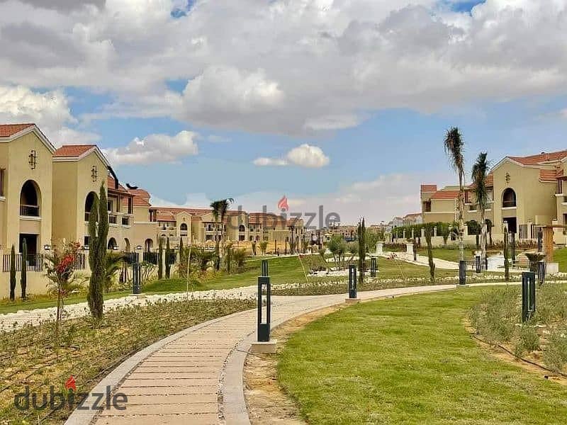 Apartment for sale in the most distinguished phase B, Maadi View East Park Side Compound, in front of Madinaty 3