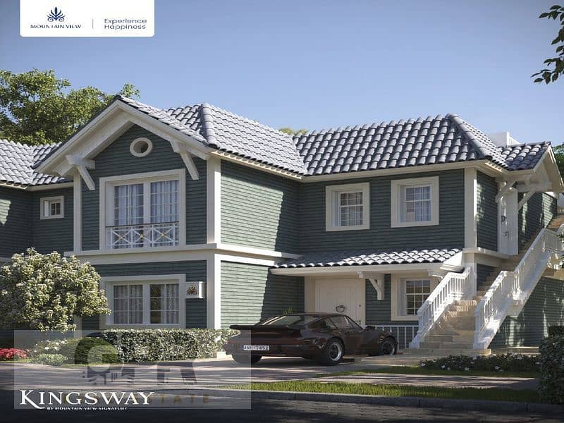 تاون هاوس للبيع باقل سعر فيلات فى ماونتن فيو اكتوبر / Townhouse for sale at the lowest price, villas in Mountain View October 9