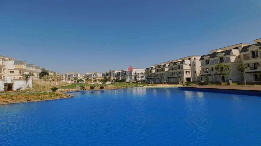 تاون هاوس ريسيل205م+70م جاردن خاص مرحلة lake side 16