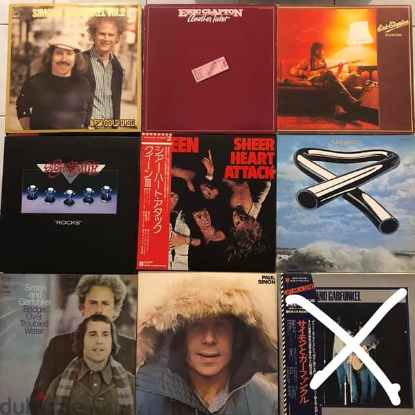 used vinyle  Japanese  press اسطوانات مستعمله بحاله الجديد 11