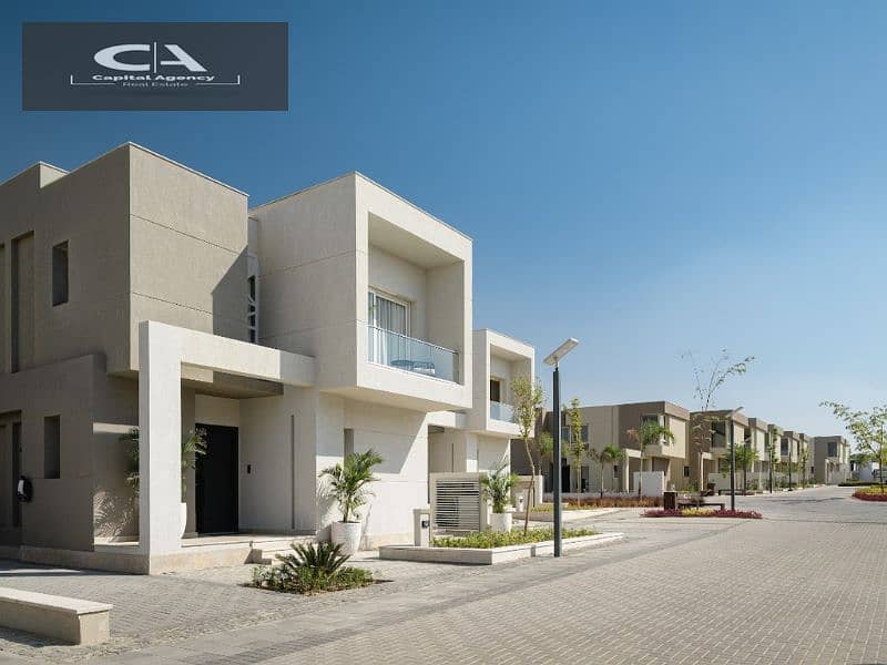 Two-room apartment for sale with only 5% down payment In the heart of October in Badya Palm Hills Compound View on the landscape | Installments over 1 9