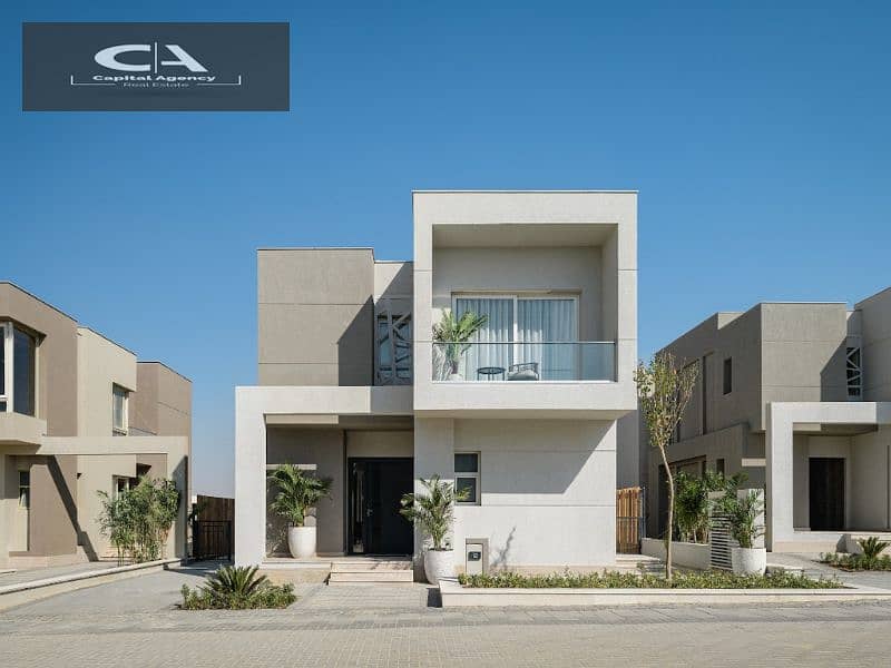 Two-room apartment for sale with only 5% down payment In the heart of October in Badya Palm Hills Compound View on the landscape | Installments over 1 13