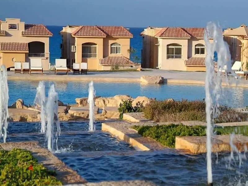 فيلا بفيو بحر مباشر للبيع متشطبة بالتقسيط في تلال الساحل الشمالي - Telal North Coast 4