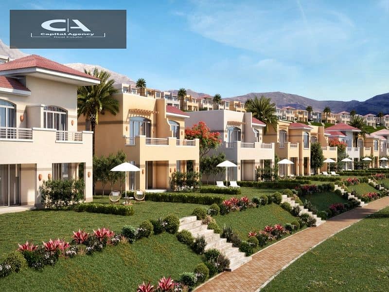 With only 10% down payment Fully finished chalet in Ain Sokhna In Telal Sokhna | 27% cash discount 3