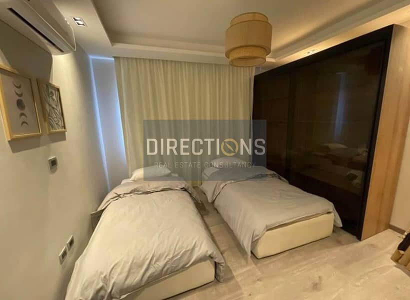 Apartment finished with air conditioners and kitchen for sale at the end of El Thawra Street, Heliopolis, in Valori 8