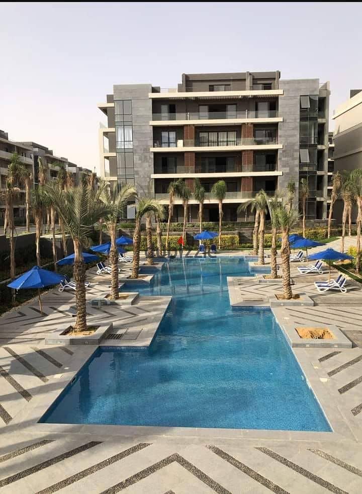 Apartment 225 sqm + garden for sale in El Patio Casa Compound, Shorouk 2