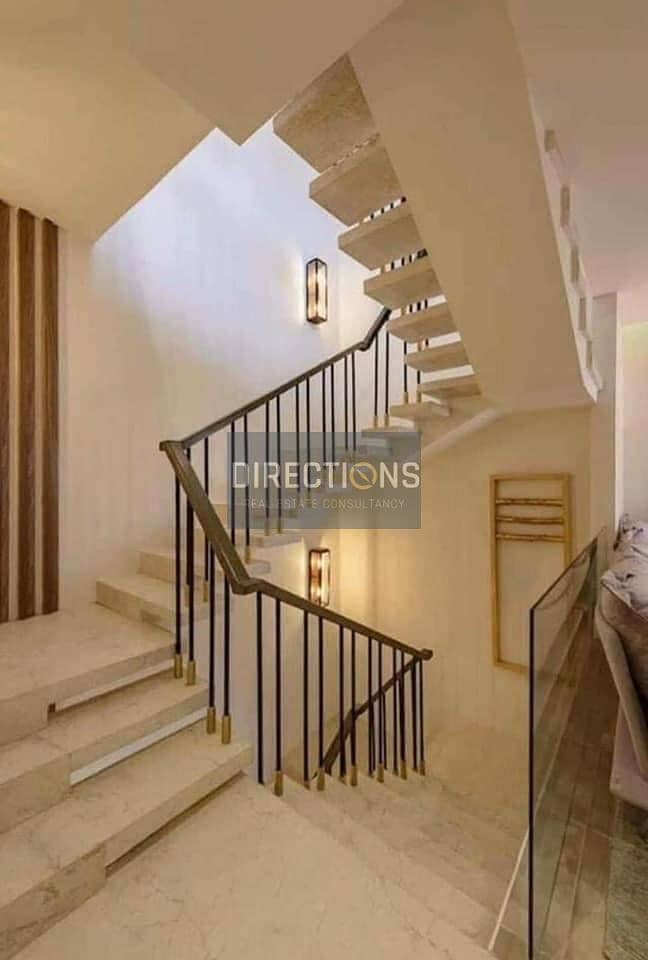 Townhouse for sale with the best division in The Butterfly Compound, Sur Bissur, with Madinaty 1