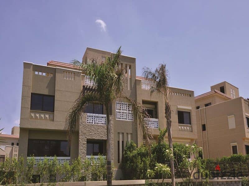 Villa for sale, twin house, 252 sqm, in Green 4 Compound, next to Palm Hills and near Sheikh Zayed 4