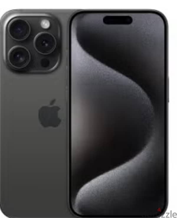 iphone 15 pro 256 black titanium 0