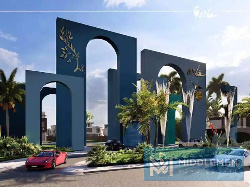 town house 280 m prime location directly on lake saada new cairo 6