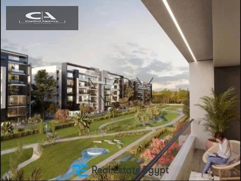 Apartment for sale next to Park View Hassan Allam, with a 10% down payment In the heart of the Fifth Settlement | Evelyn Compound 27% cash discount * 4