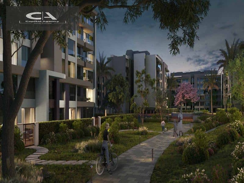 Apartment for sale next to Park View Hassan Allam, 0% down payment with equal installments | In the heart of the Fifth Settlement | Evelyn Compound 27 4