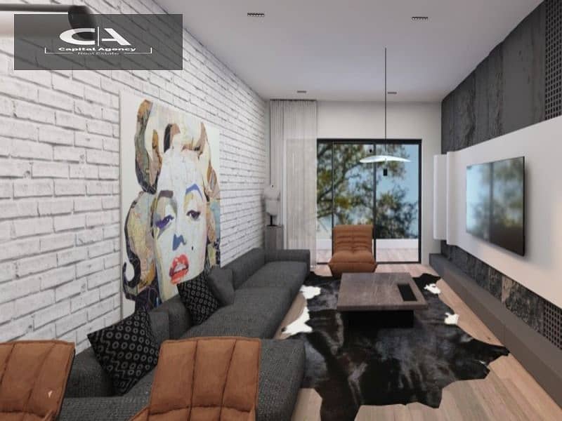 Apartment for sale next to Park View Hassan Allam, 0% down payment with equal installments | In the heart of the Fifth Settlement | Evelyn Compound 27 18