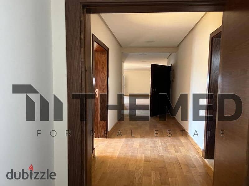 Fully finished apartment, third floor, elevator available, ready to move. Apartment 270m for sale in First Tourist, October, steps from El-Nadi Club 4