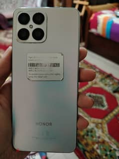 honor x8كسر كسر الزيرو بدون اي خدوش معاه العلبة والشاحن الأصلي