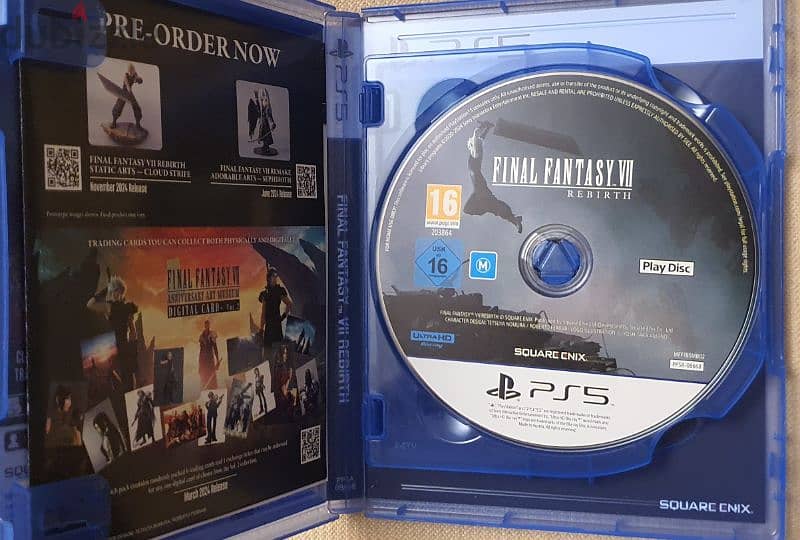 Final Fantasy 7 Rebirth cd ps5 1