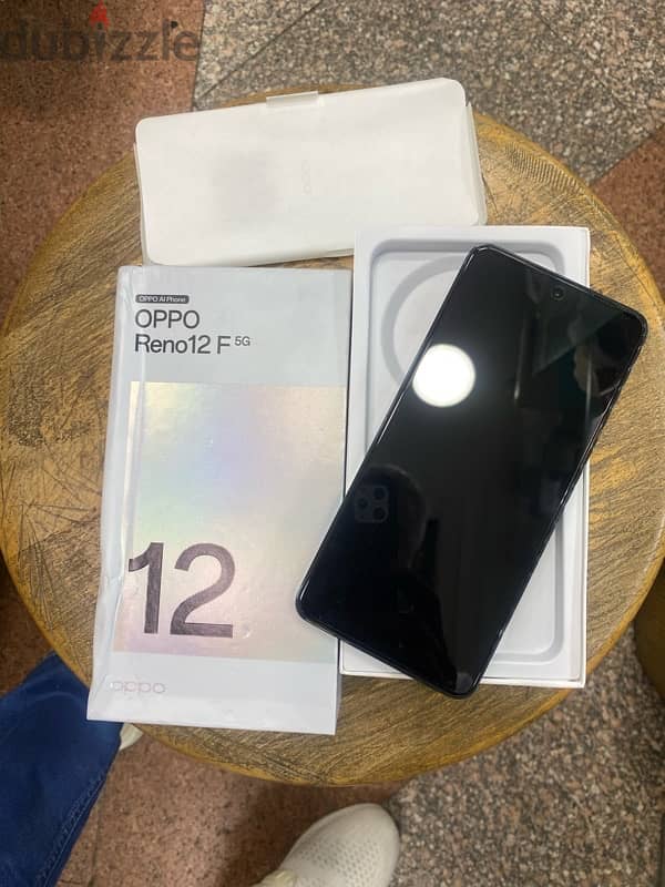 OPPO Reno 12 F 5G dual sim 256/12G Green جديد 0