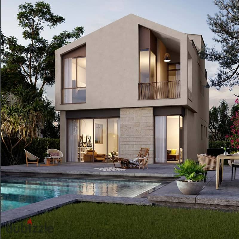 next to Beverly hills villa for sale prime location in installment in karmell sodic elshiekh Zayed October 3