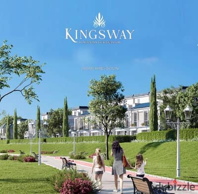 تاون هاوس في kingsway mountain view للبيع Double View بالقرب من Capital business ومدخل 4 zayed