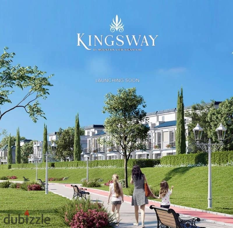 villa for sale in Kingsway from Mountain View 400m near Chillout and at the entrance to Zayed 8