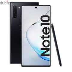 سامسونج نوت ١٠ العادي خطين مغير شاشة أصلية Samsung note 10 2 sim