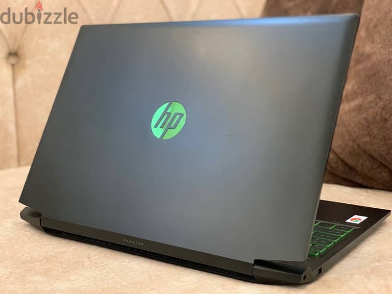 Laptop HP Gaming core i7 H جيل عاشر Nvidia GTX 1660TI Max Q Design 6G 7