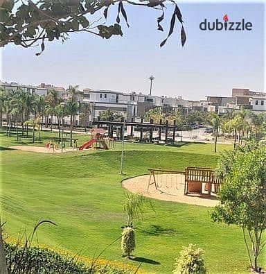 Apartment with garden area of 166 meters + 99 meters 3 rooms + large reception + 2 bathrooms with a million down payment and the rest in installments 9