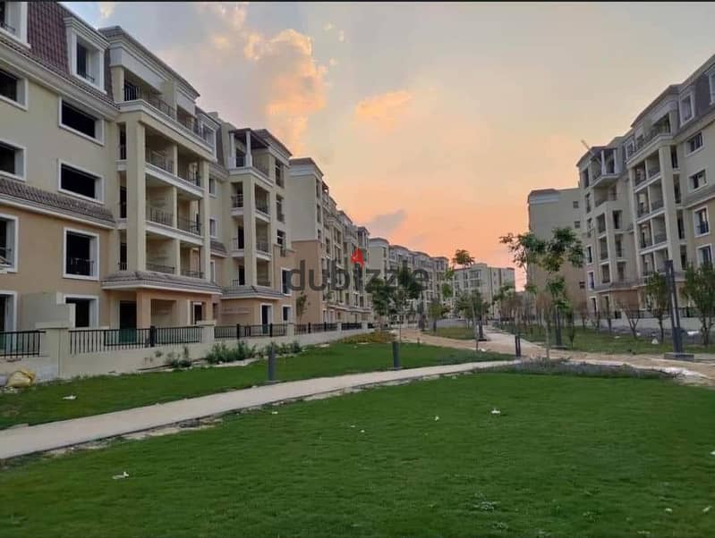 Apartment for sale next to Madinaty in the assembly Apartment area of 111 meters + private garden 129 m down payment 700 thousand and the rest in equ 6