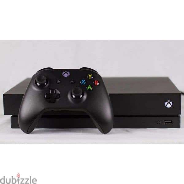 Xbox one X 1000GB. بحاله ممتازه 1