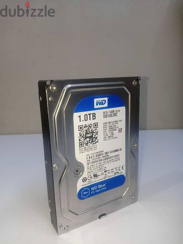 Wd blue 1tb hdd hard disk pc 5400 rpm هارد كمبيوتر 1 تيرا جديد 0