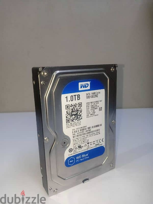 Wd blue 1tb hdd hard disk pc 5400 rpm هارد كمبيوتر 1 تيرا جديد 0